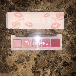 *RARE* BNIB Colourpop MELT 4 U Eyeshadow Palette ! Valentine's Day LE